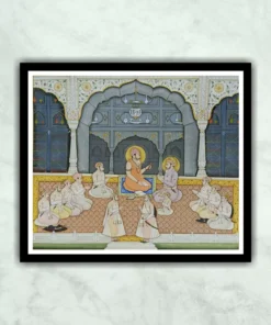 Mughal Court Miniature Painting
