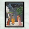 Radha Krishna Kangra Shaili Miniature Painting