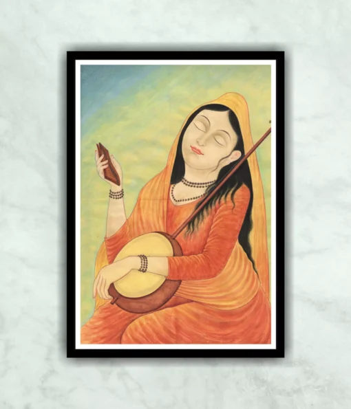 Meera Bai Contemporary Miniature Art