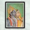 Ram Sita Painting in Kangra Style