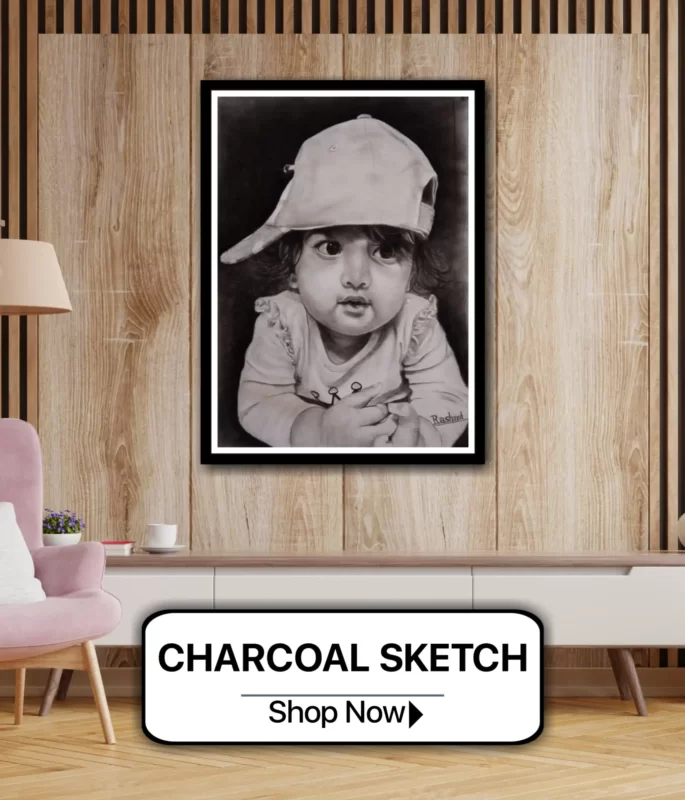 Charcoal Sketch Portrait