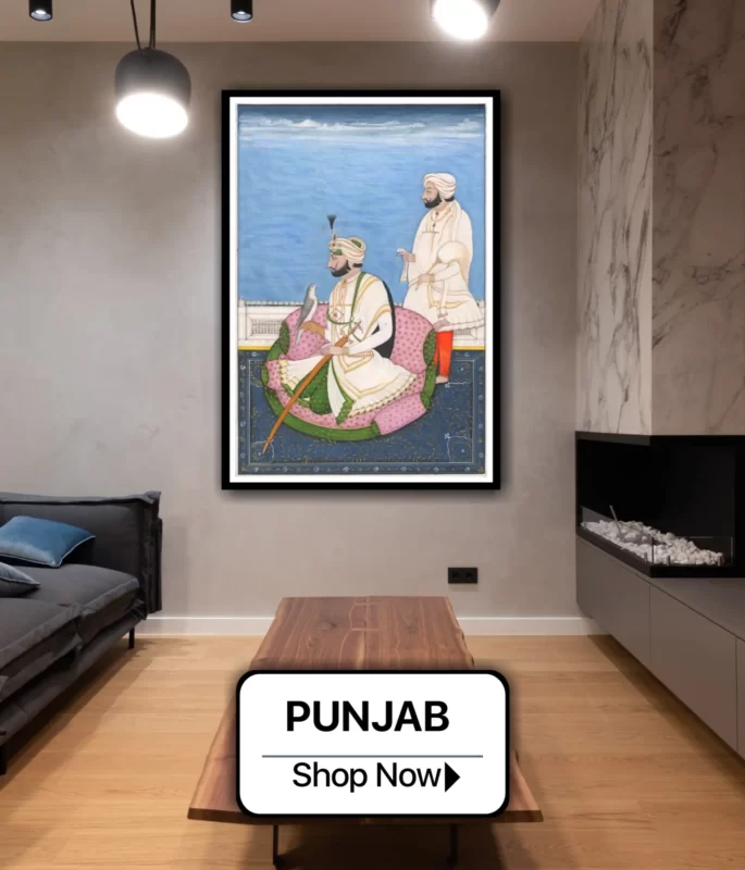 Punjab Shaili Miniature Art Paintings