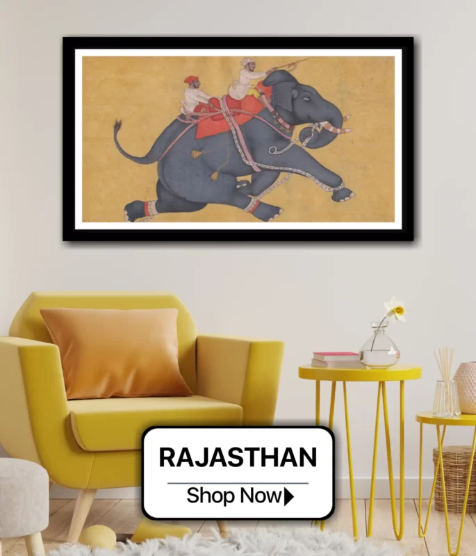 Rajasthani Shaili Miniature Paintings