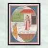 Radha Krishna Painting in Kangda Style