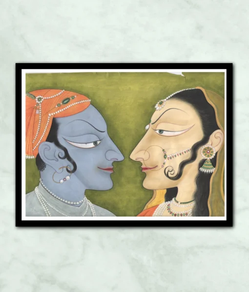 Radha Krishna Painting