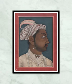 Mughal Handmade Portrait Painting