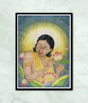 Lord Krishna Miniature Painting