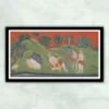 Vali Vadh Ramayana Indian Miniature Painting