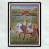 Hari Singh & Ranjeet Singh On Horse Miniature Painting