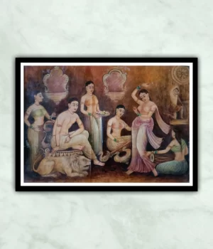 Young Siddhartha Gautama Oil Painting