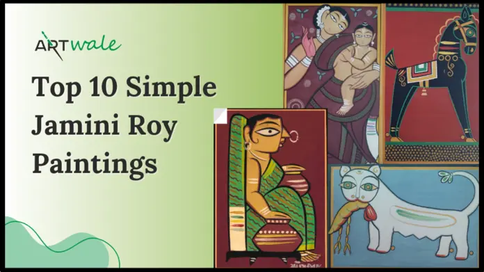 Top 10 Simple Jamini Roy Paintings